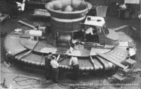 SRN1 during construction -   (The <a href='http://www.hovercraft-museum.org/' target='_blank'>Hovercraft Museum Trust</a>).